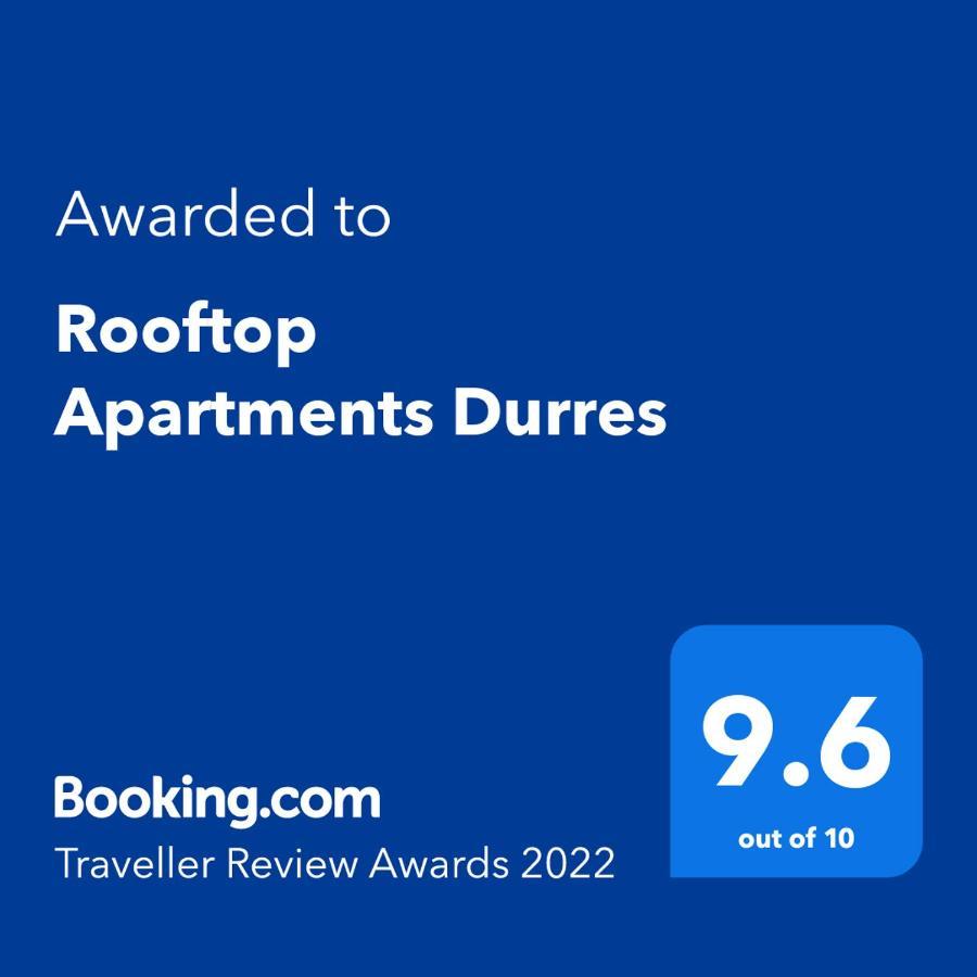 Rooftop Apartments Дуррес Экстерьер фото